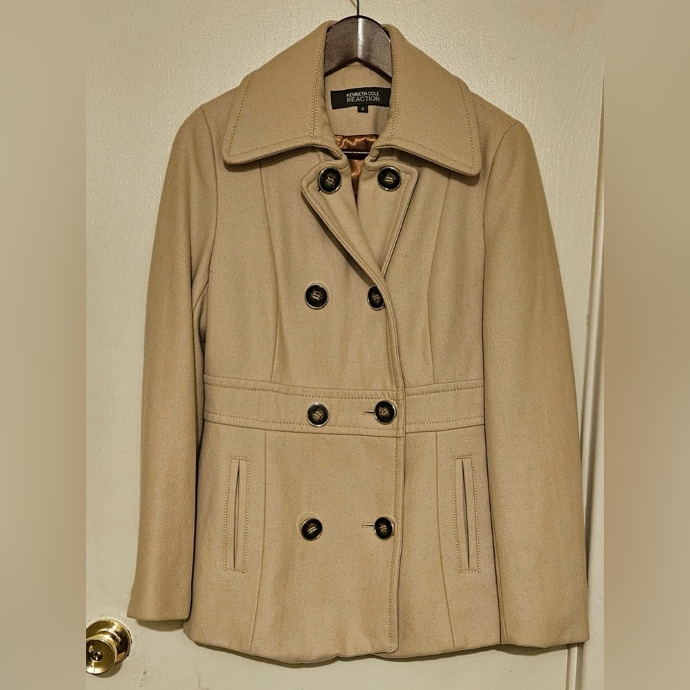 Kenneth Cole Reaction Women’s Peacoat size 8 Medium